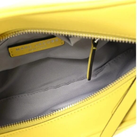 Marc Jacobs Calfskin Tempo Baguette Shoulder Bag Meadowlark NWT - Picture 6 of 9